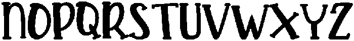 KROAST FUNNY otf (400) Font LOWERCASE