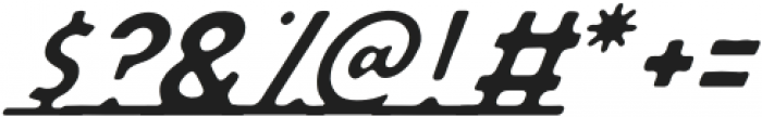 Kranon-Oblique otf (400) Font OTHER CHARS
