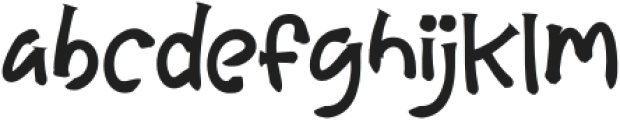 Kratos Designer Regular otf (400) Font LOWERCASE