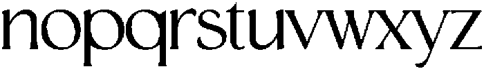 Kratos otf (400) Font LOWERCASE