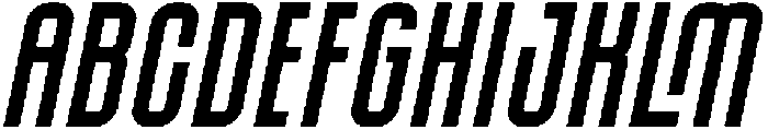 Kraville Italic otf (400) Font UPPERCASE