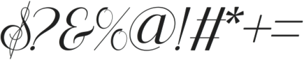 Kreata Agnore Script otf (400) Font OTHER CHARS