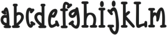 Krebbie Pettie otf (400) Font LOWERCASE