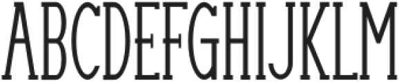 Krethos Elegant Regular otf (400) Font UPPERCASE