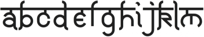 Krishna Regular otf (400) Font UPPERCASE