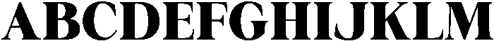 Krisma Serif Black otf (900) Font UPPERCASE