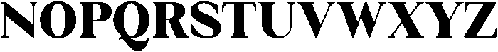 Krisma Serif Black otf (900) Font UPPERCASE