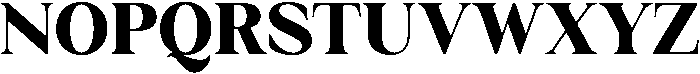 Krisma Serif ExtraBold otf (700) Font UPPERCASE