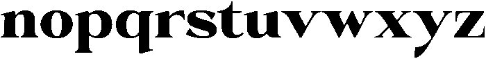 Krisma Serif ExtraBold otf (700) Font LOWERCASE