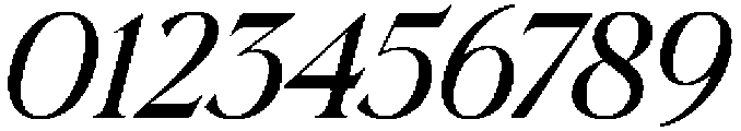Krisma Serif ExtraLight Italic otf (200) Font OTHER CHARS