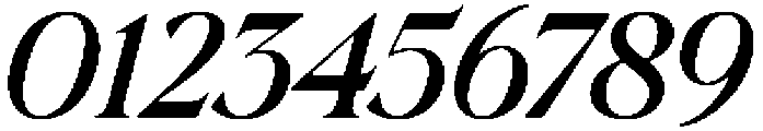Krisma Serif Light Italic otf (300) Font OTHER CHARS