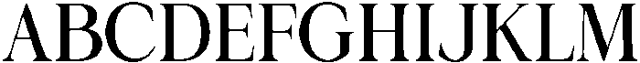 Krisma Serif Light otf (300) Font UPPERCASE
