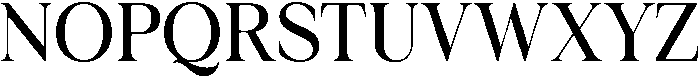 Krisma Serif Light otf (300) Font UPPERCASE