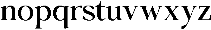 Krisma Serif Light otf (300) Font LOWERCASE