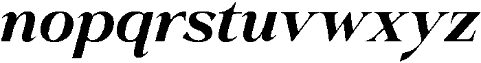 Krisma Serif Medium Italic otf (500) Font LOWERCASE