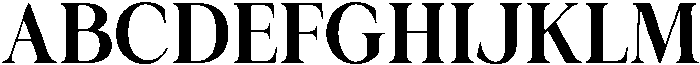 Krisma Serif Medium otf (500) Font UPPERCASE