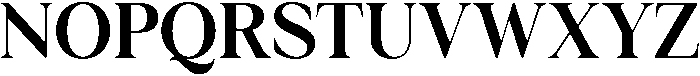 Krisma Serif Medium otf (500) Font UPPERCASE