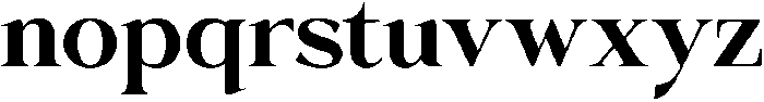 Krisma Serif Medium otf (500) Font LOWERCASE