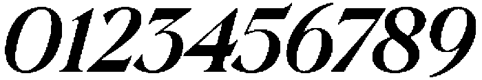 Krisma Serif Regular Italic otf (400) Font OTHER CHARS