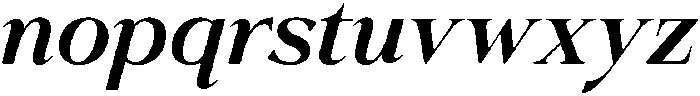 Krisma Serif Regular Italic otf (400) Font LOWERCASE