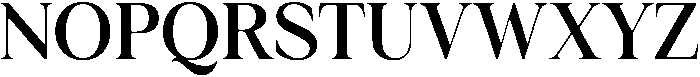 Krisma Serif Regular otf (400) Font UPPERCASE