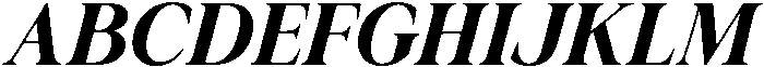 Krisma Serif SemiBold Italic otf (600) Font UPPERCASE