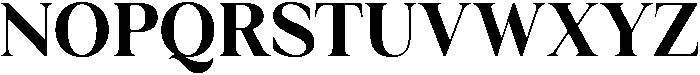 Krisma Serif SemiBold otf (600) Font UPPERCASE