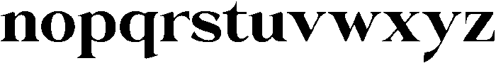 Krisma Serif SemiBold otf (600) Font LOWERCASE