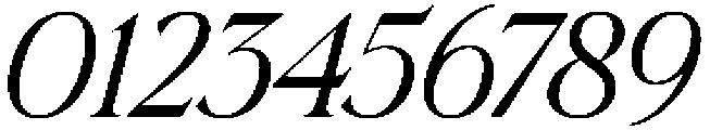 Krisma Serif Thin Italic otf (100) Font OTHER CHARS