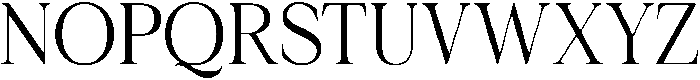 Krisma Serif Thin ttf (100) Font UPPERCASE
