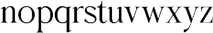 Krisma Serif Thin ttf (100) Font LOWERCASE