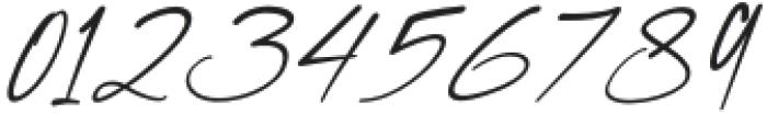 Krittany Signature Italic otf (400) Font OTHER CHARS