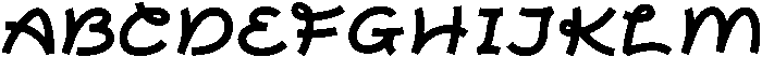 Kriwilan Semibold otf (600) Font UPPERCASE
