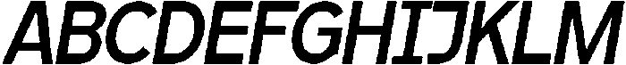 Krochi Italic otf (400) Font UPPERCASE