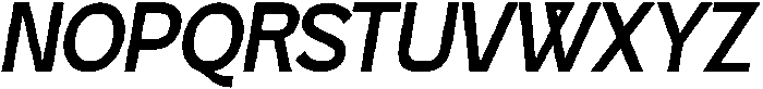 Krochi Italic otf (400) Font UPPERCASE