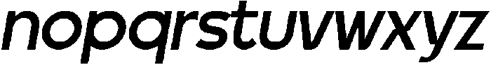 Krochi Italic otf (400) Font LOWERCASE