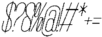Krogad Italic otf (400) Font OTHER CHARS