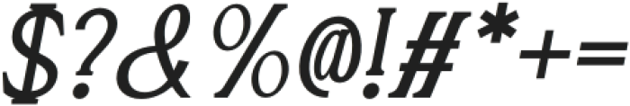 Kroine-Italic otf (400) Font OTHER CHARS