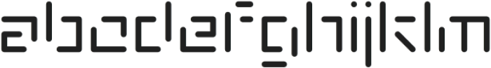 Kromme Regular otf (400) Font UPPERCASE