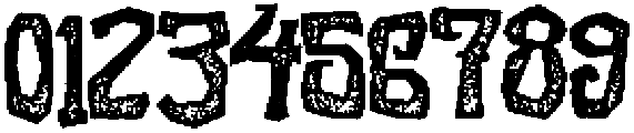 Krooked Worn Out otf (400) Font OTHER CHARS