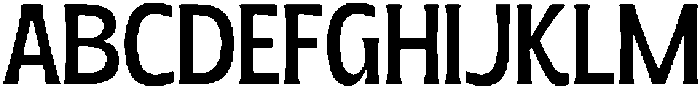 Kruffaland Regular otf (400) Font UPPERCASE