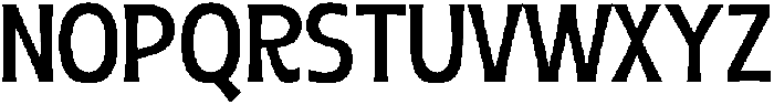 Kruffaland Regular otf (400) Font UPPERCASE
