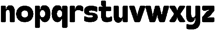 Krumple Regular otf (400) Font LOWERCASE