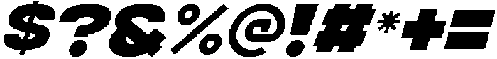 krown Bold Italic otf (700) Font OTHER CHARS