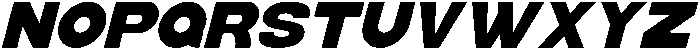 krown Bold Italic otf (700) Font LOWERCASE