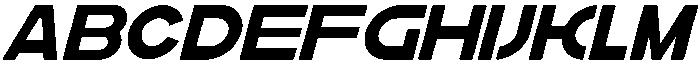krown italic Regular otf (400) Font UPPERCASE