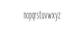 Krempeng Sans.otf Font LOWERCASE