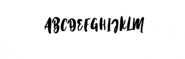 Kristale Script Font UPPERCASE