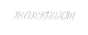 Kristopher.otf Font UPPERCASE