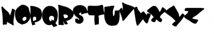 Kruffy Font LOWERCASE
